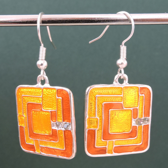 Geometric Earrings - Picture 1 of 1